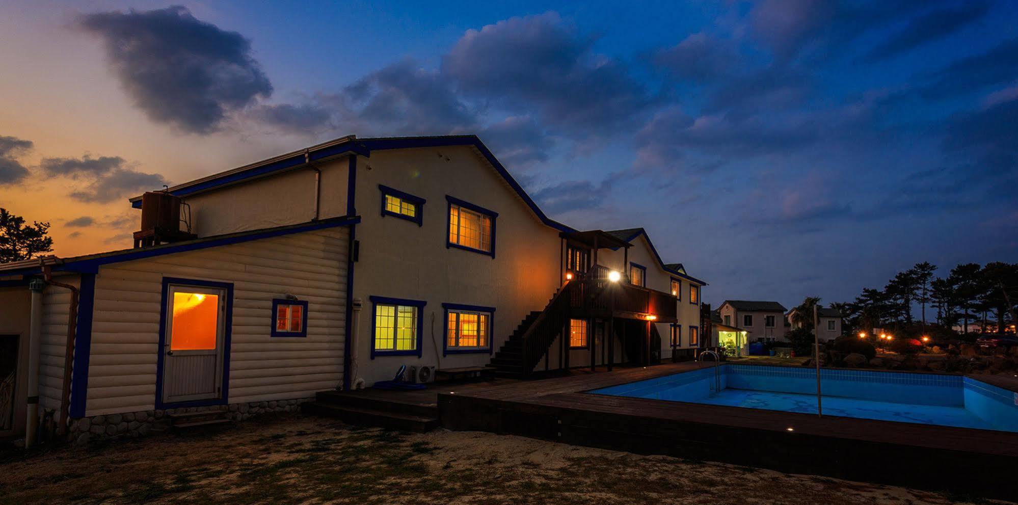 White Dream Pension Čedžu Exteriér fotografie